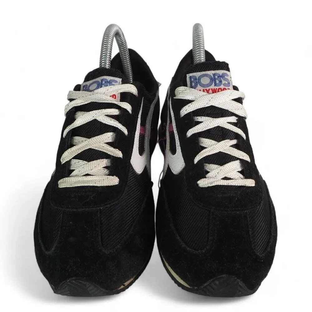 Skechers by Bobs Hollywood Sunset Retro Style Casual Sneakers 34166 Women's 7.5‎